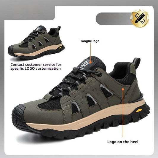 Men's Deodorant Toe Cap Lightweight Protective Footwear - Tredona LLC