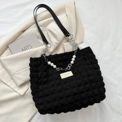 Bubble Textured Tote Bag - Tredona LLC