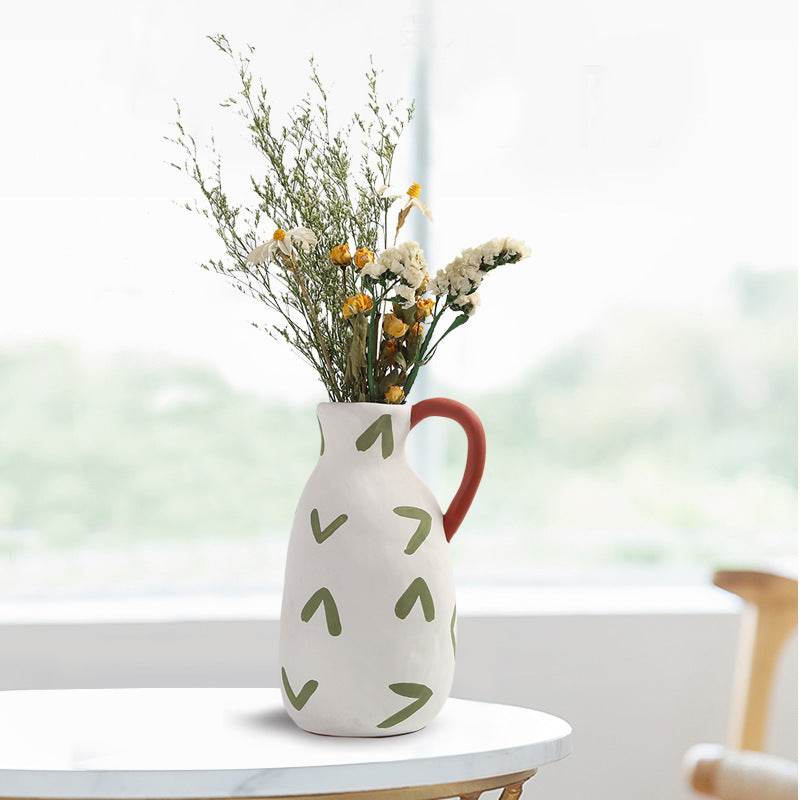 Ceramic Vase Decoration Living Room Home Decoration - Tredona LLC