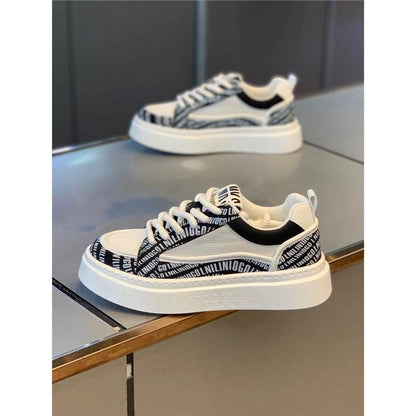 Thick Bottom Wear-resistant Board Shoes Breathable Fashion Casual Sneaker - Tredona LLC