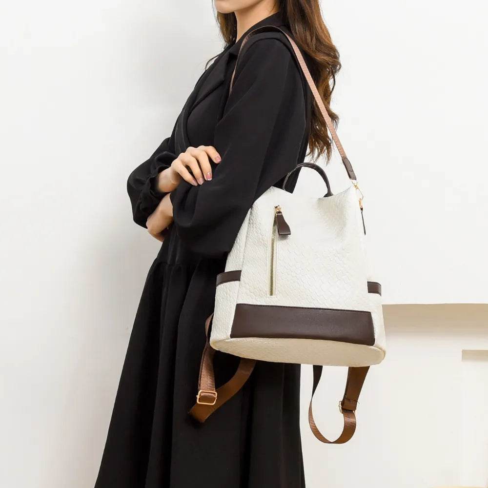 PU Leather Backpack Bag - Tredona LLC