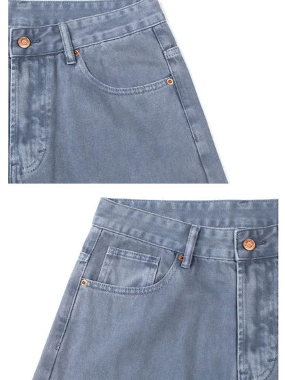 Men's Wide Leg Jeans - Tredona LLC