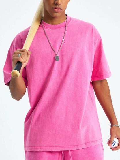 Men's Round Neck Half Sleeve T-Shirt - Tredona LLC