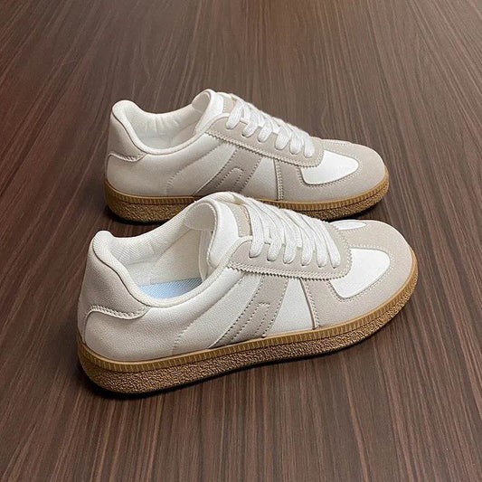 Contrast Flat Sneakers - Tredona LLC