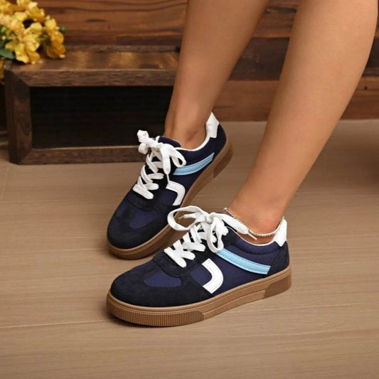 Lace Up Platform Sneakers - Tredona LLC