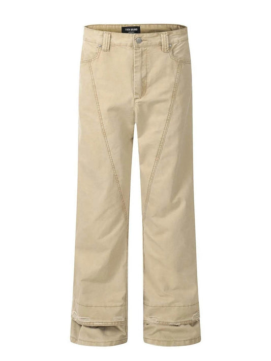 Men's Wide Leg Jeans - Tredona LLC