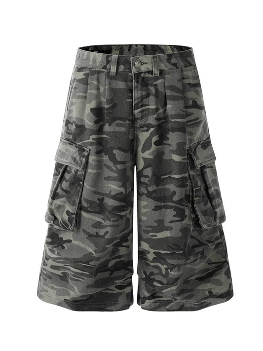 Men's Camouflage Cargo Shorts - Tredona LLC