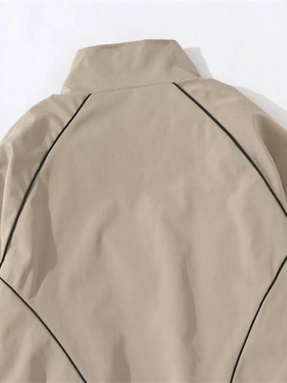 Men's Zip Up Long Sleeve Jacket - Tredona LLC
