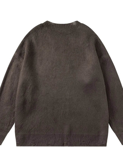 Men's Relaxed Fit Ribbed Hem Sweater - Tredona LLC