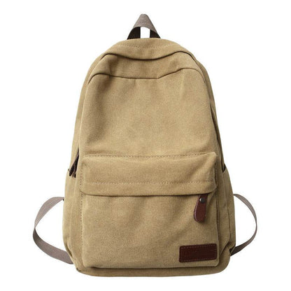 Canvas Backpack Large Capacity Outdoor Travel Oxford Cloth - Tredona LLC