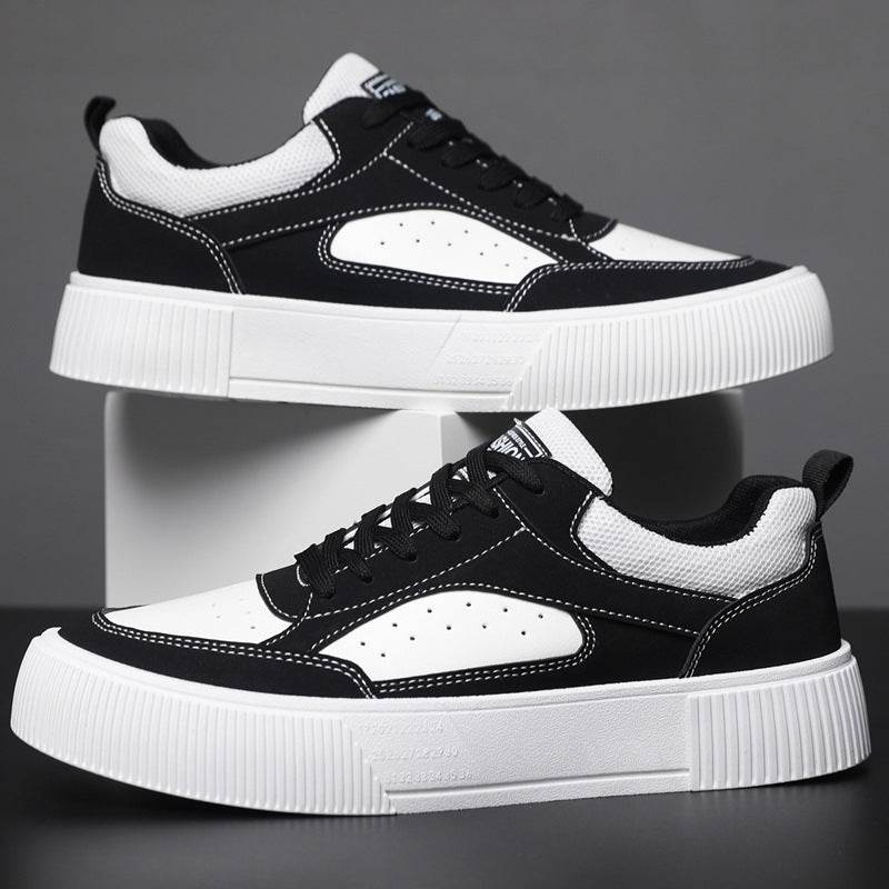 Sneakers Men's Low-top Platform Platform Casual High Street All-match Trendy Shoes - Tredona LLC
