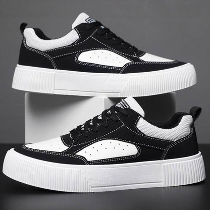 Sneakers Men's Low-top Platform Platform Casual High Street All-match Trendy Shoes - Tredona LLC