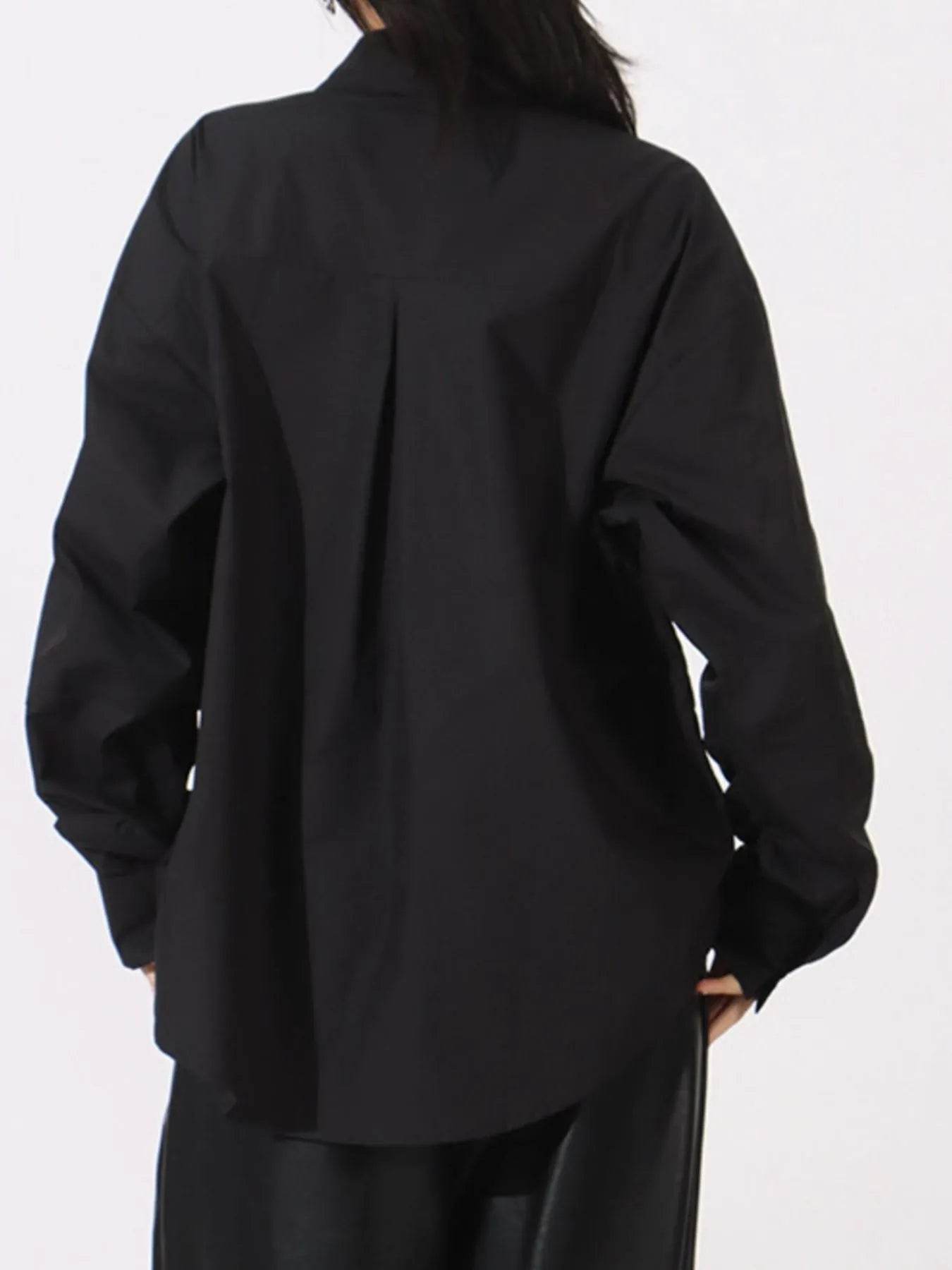 Lips Button Up Long Sleeve Shirt - Tredona LLC