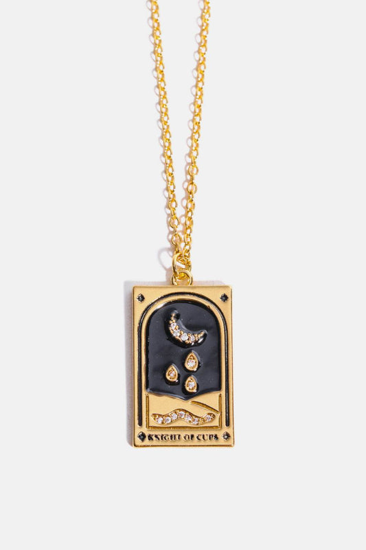 Tarot Card Pendant Stainless Steel Necklace - Tredona LLC