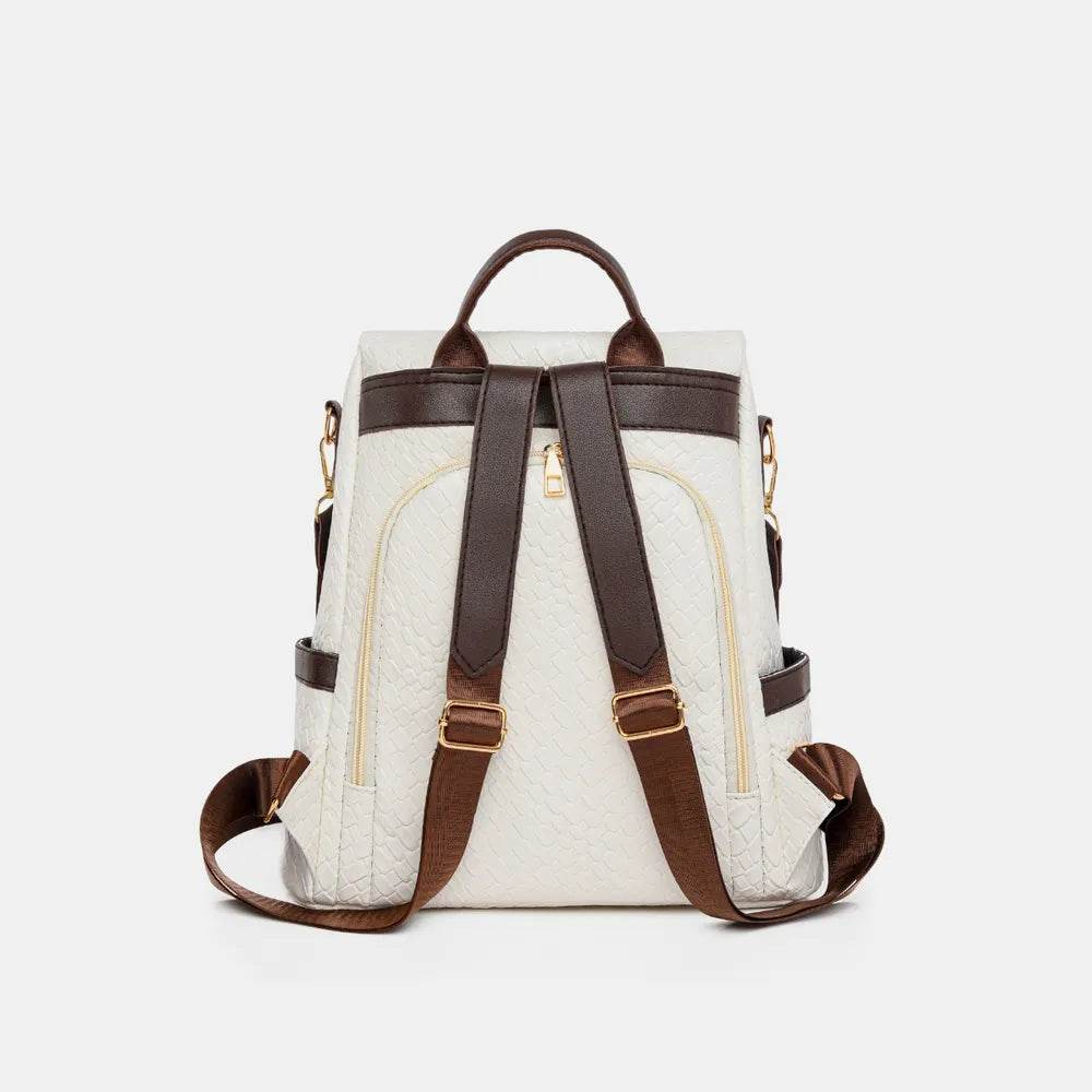 PU Leather Backpack Bag - Tredona LLC