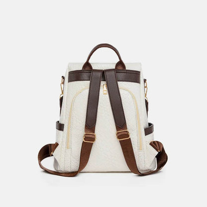 PU Leather Backpack Bag - Tredona LLC