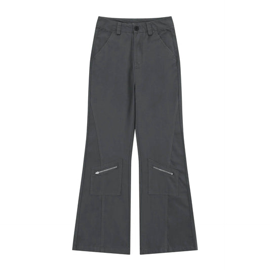 Men's Flare Jeans with Pockets - Tredona LLC