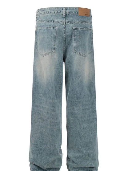 Men's Wide Leg Jeans - Tredona LLC