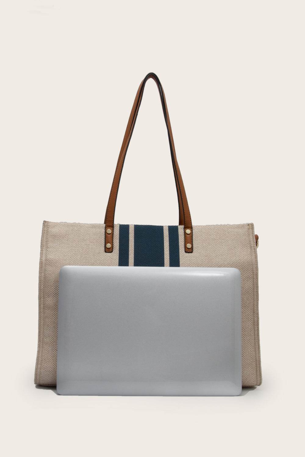 Striped Tote Bag - Tredona LLC