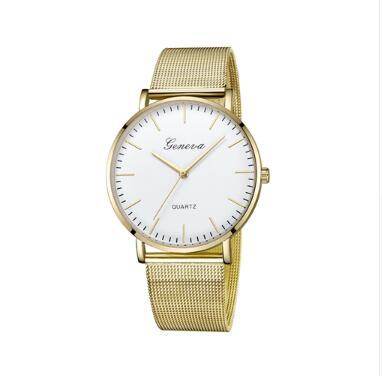 Fashion Casual Watches Womens Men GENEVA Womens Classic Quartz Stainless Steel Wrist Watch Bracelet Watches - Tredona LLC