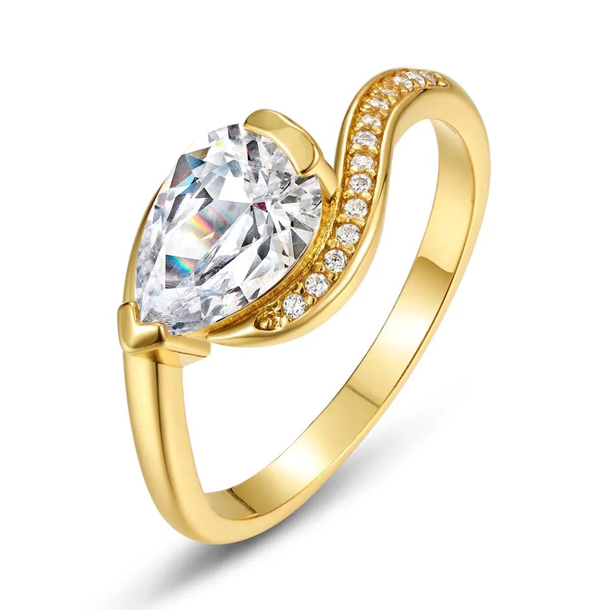 1.5 Carat Moissanite 925 Sterling Silver Ring - Tredona LLC