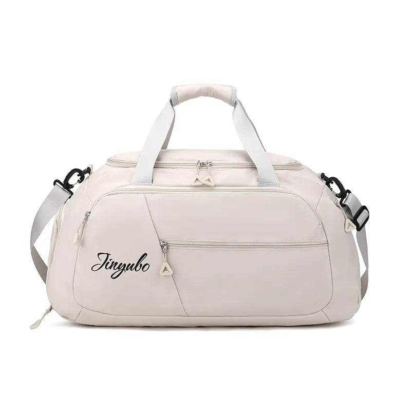 Contrast Nylon Travel Bag - Tredona LLC