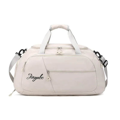 Contrast Nylon Travel Bag - Tredona LLC