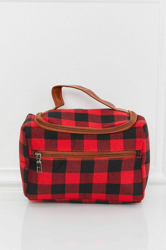 Printed Makeup Bag with Strap - Tredona LLC