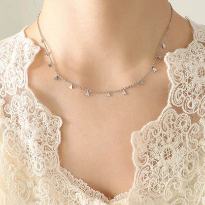 Titanium Steel Charm Necklace - Tredona LLC
