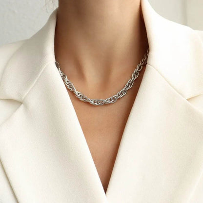 Titanium Steel Chain Necklace - Tredona LLC