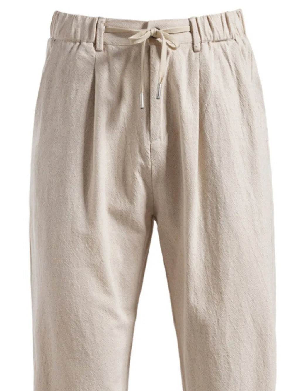 Men's Drawstring Straight Pants - Tredona LLC