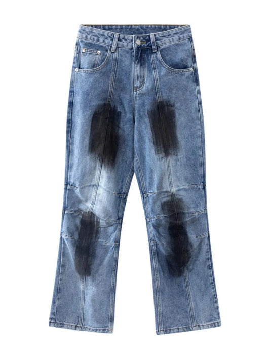 Men's Wide Leg Jeans - Tredona LLC