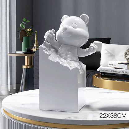 Creative Panda Living Room Decoration Ornaments Home - Tredona LLC