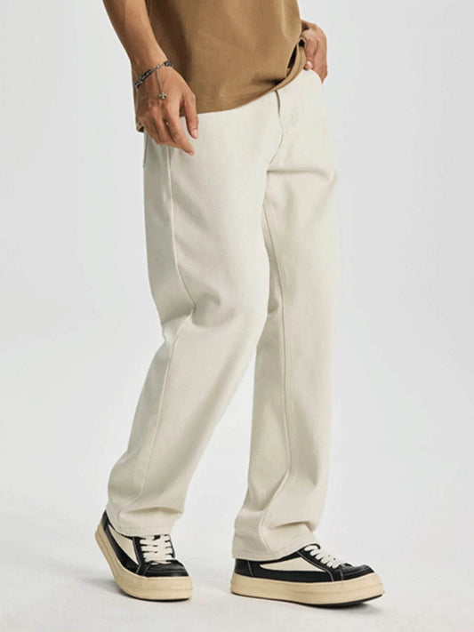 Men's Wide Leg Jeans - Tredona LLC