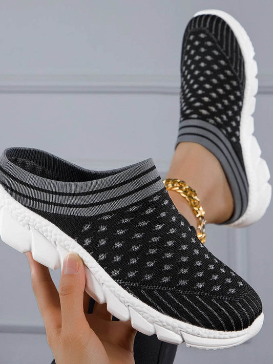 Breathable Mesh Slip-On Sneakers - Tredona LLC