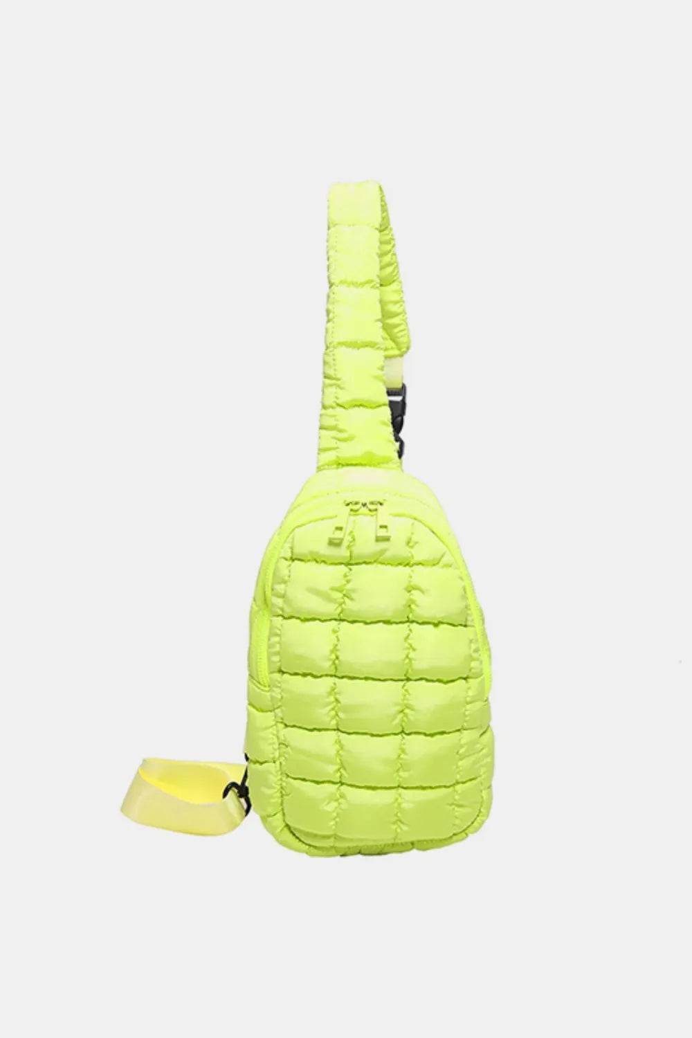 Quilted Nylon Crossbody Bag - Tredona LLC