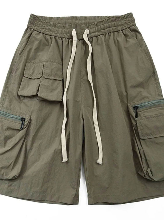 Men's Drawstring Cargo Shorts - Tredona LLC