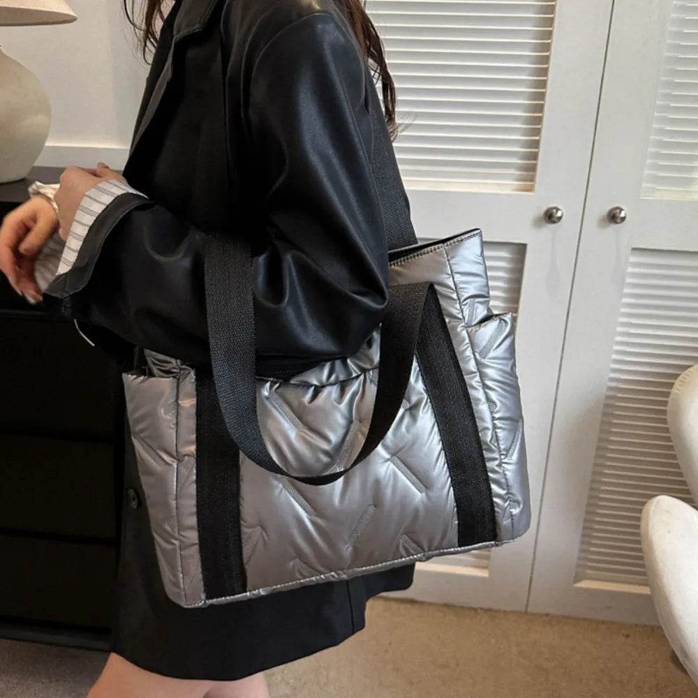 Polyester Tote Bag with Zipper - Tredona LLC
