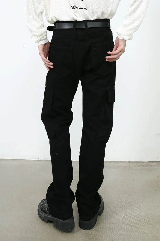 Men's Jeans with Cargo Pockets - Tredona LLC