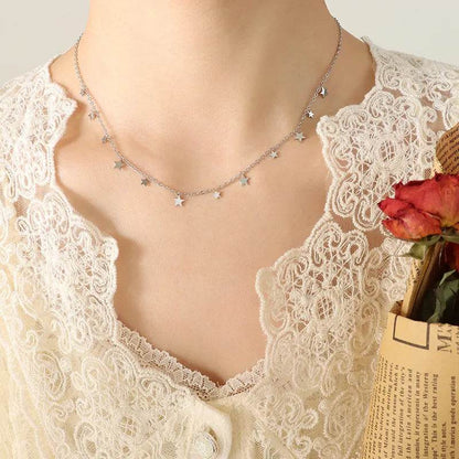 Titanium Steel Charm Necklace - Tredona LLC