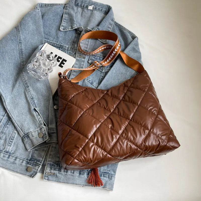 Quilted Nylon Travel Bag - Tredona LLC