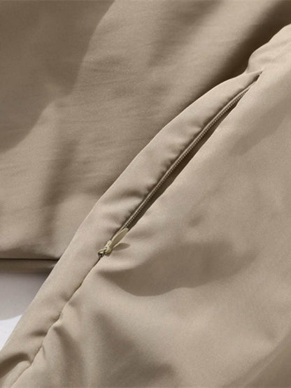 Men's Zip Up Long Sleeve Jacket - Tredona LLC