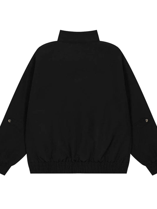 Men's Zip Up Long Sleeve Jacket - Tredona LLC