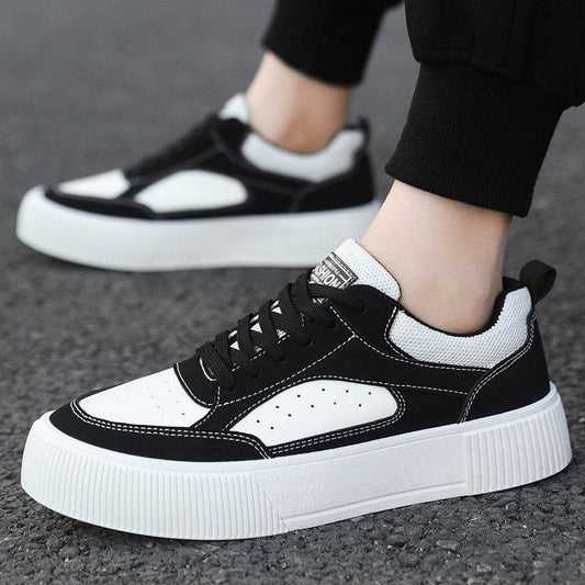 Sneakers Men's Low-top Platform Platform Casual High Street All-match Trendy Shoes - Tredona LLC
