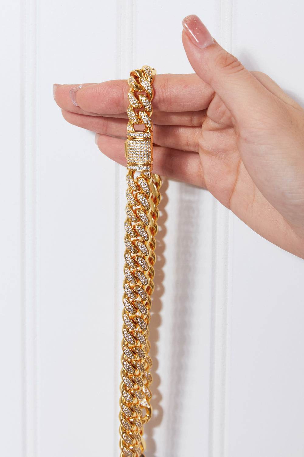 Brass Curb Chain Necklace - Tredona LLC