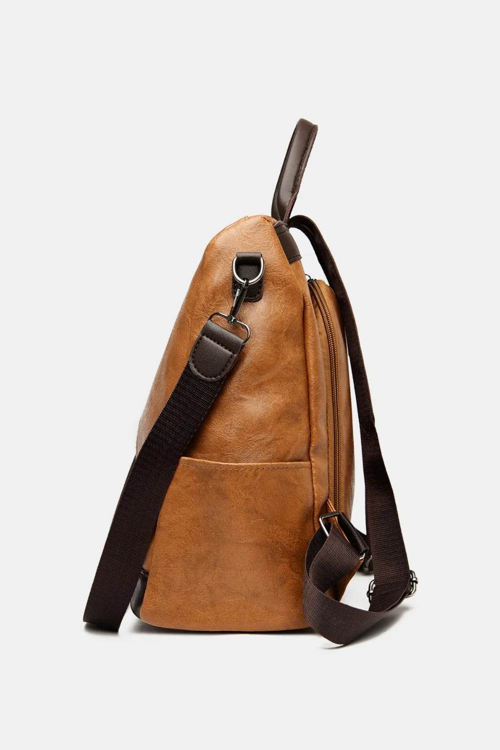 PU Leather Backpack Bag - Tredona LLC