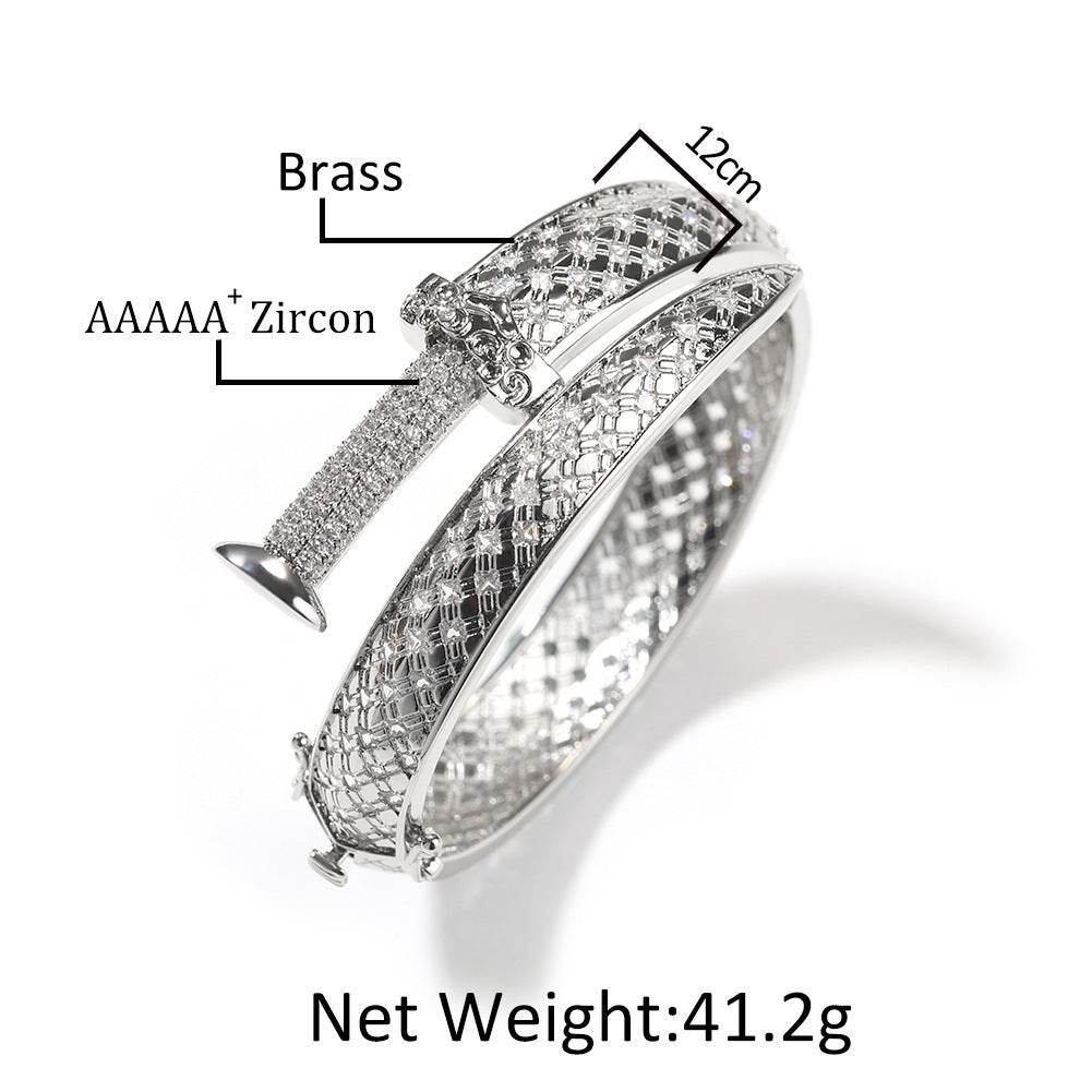 Cool Sword Personalized Bracelet Men - Tredona LLC