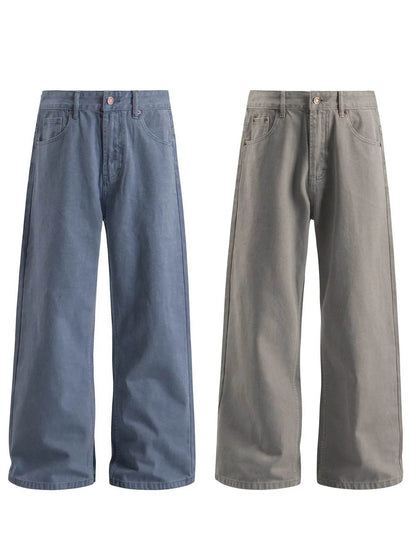 Men's Wide Leg Jeans - Tredona LLC