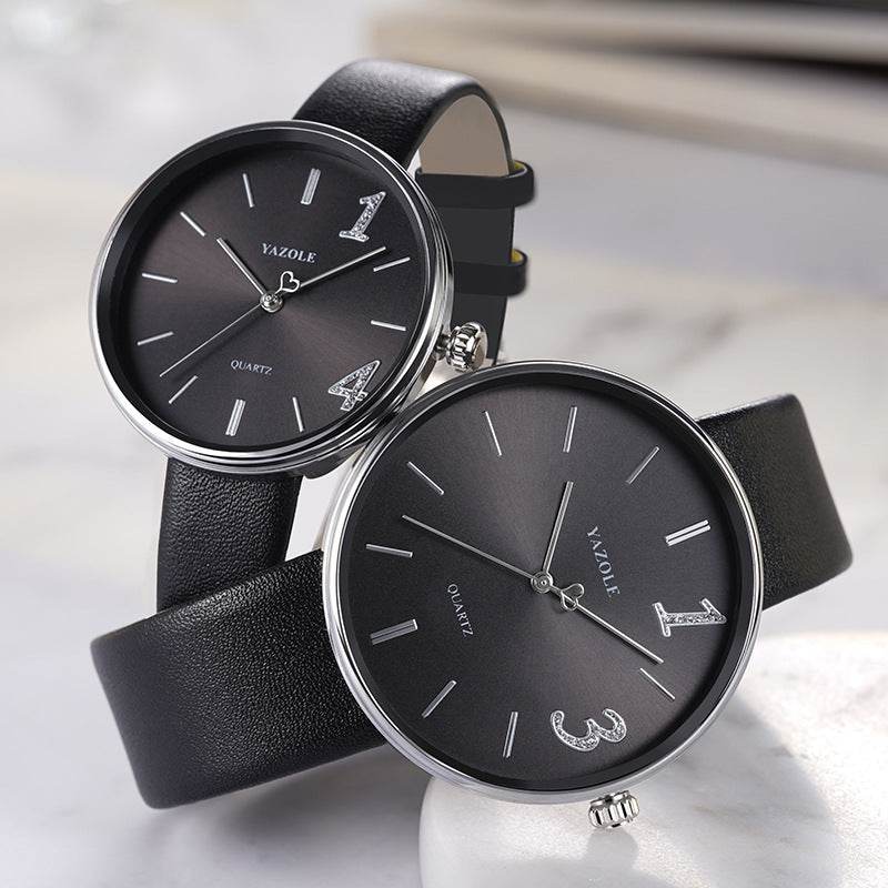 Fashionable Men And Women Couple Watches Trendy Waterproof - Tredona LLC