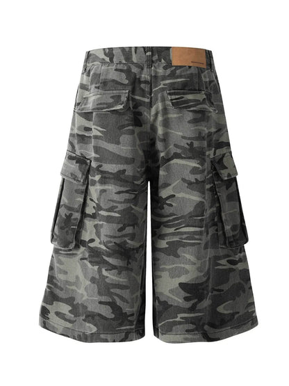 Men's Camouflage Cargo Shorts - Tredona LLC